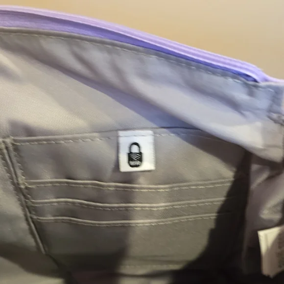 Baggallini Light Purple Crossbody Bag - Picture 7 of 13